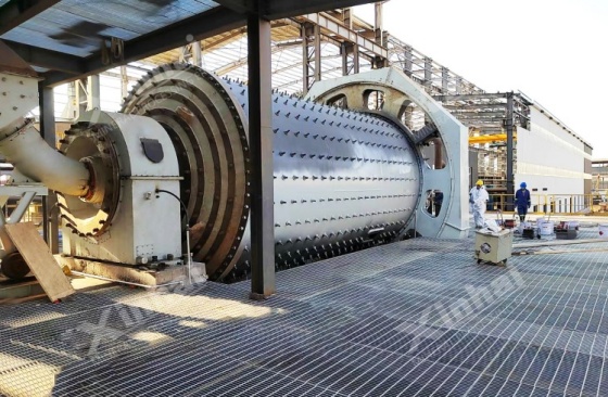 锂云母矿球磨机